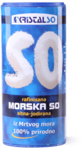Kristal So Morska so rafinisana sitna 250g
