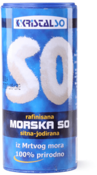 Kristal So Morska so rafinisana sitna 250g