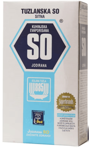 Tuzlanska Kuhinjska so sitna jodirana 500g