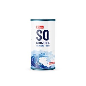 K Plus Morska so rafinisana 350g