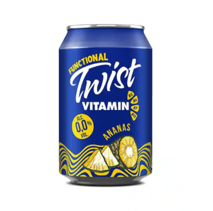 Lav Radler Twist Ananas pivo 0% limenka 0.33l