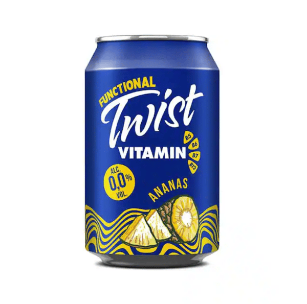 Lav Radler Twist Ananas pivo 0% limenka 0.33l