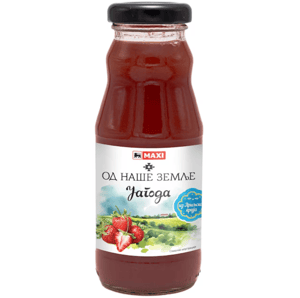 Od Nase Zemlje Voćni sok Jagoda 200ml