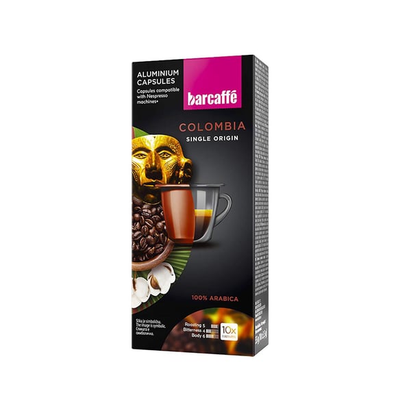 Barcaffe Nespresso kapsule Kolumbija 10kom
