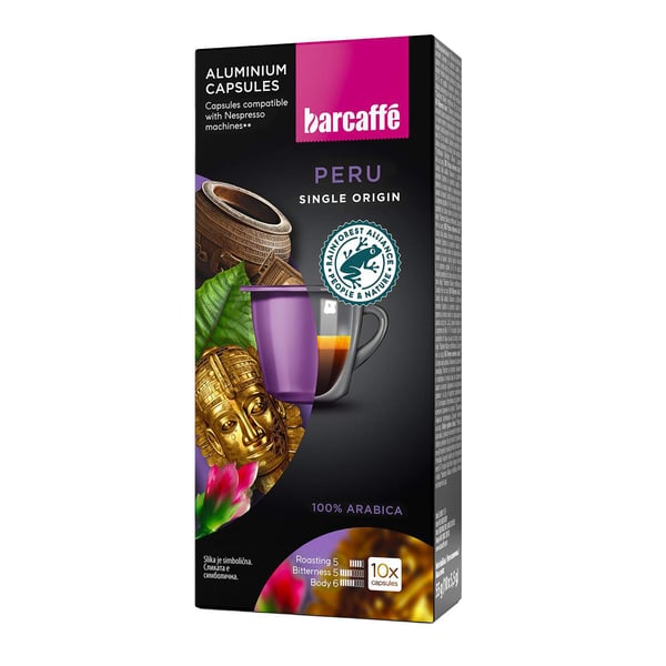 Barcaffe Kapsule Peru 10kom