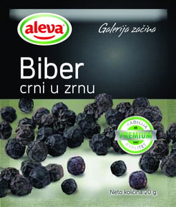Aleva Biber crni u zrnu 20g