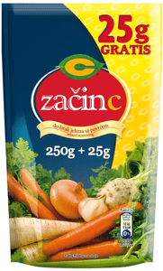 C Začin 250g + 25g gratis