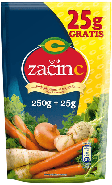 C Začin 250g + 25g gratis