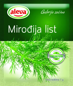 Aleva mirođija list 7g