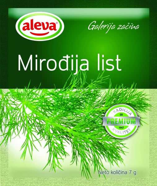 Aleva mirođija list 7g