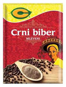C Biber crni mleveni 20g