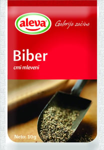 Aleva Crni biber mleveni 10g