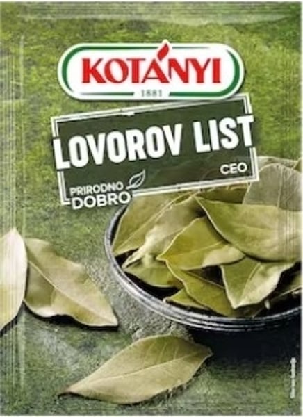 Kotanyi Lovorov list 5g