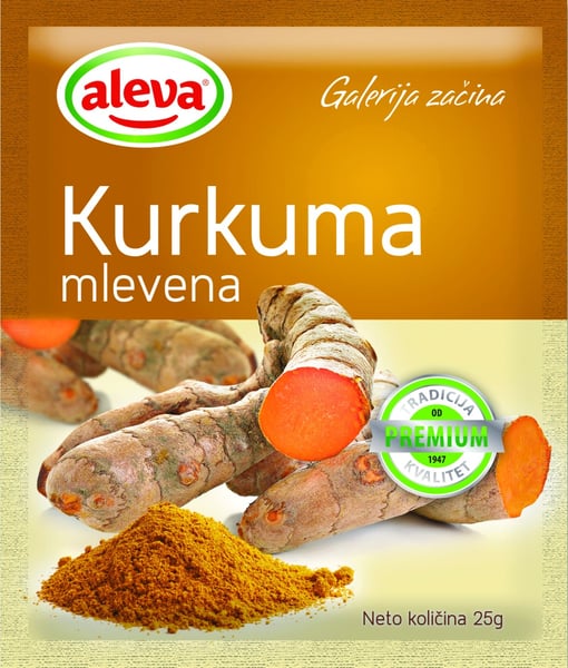 Aleva Kurkuma mlevena 25g