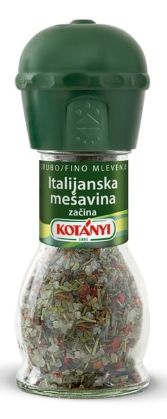 Kotanyi Začin Italijanska mešavina sa mlinom 48g