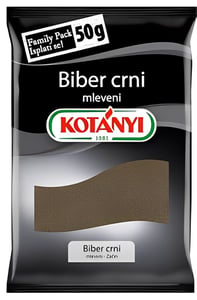 Kotanyi Biber crni mleveni 50g