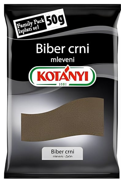 Kotanyi Biber crni mleveni 50g