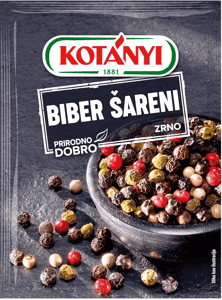 Kotanyi Biber šareni zrno 16g