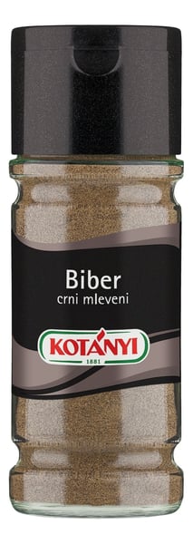 Kotanyi Biber crni mleveni staklo 50g