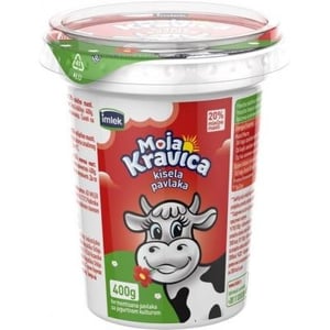 Imlek Kisela pavlaka Moja kravica 20%mm 400g