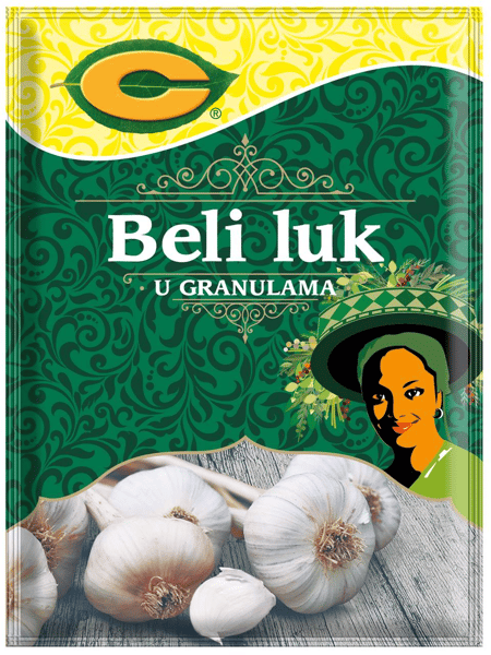 C Beli luk u granulama 23g