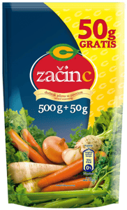 C Začin 500g + 50g gratis