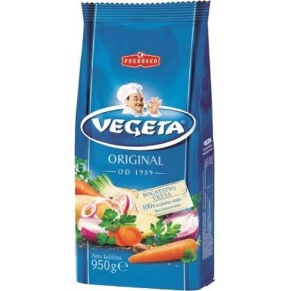 Podravka Začin Vegeta kesica 950g