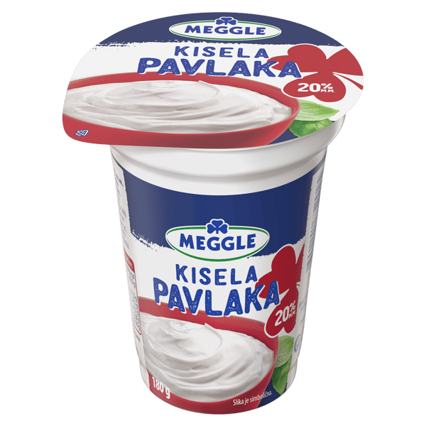 Meggle Kisela pavlaka 20%mm 180g