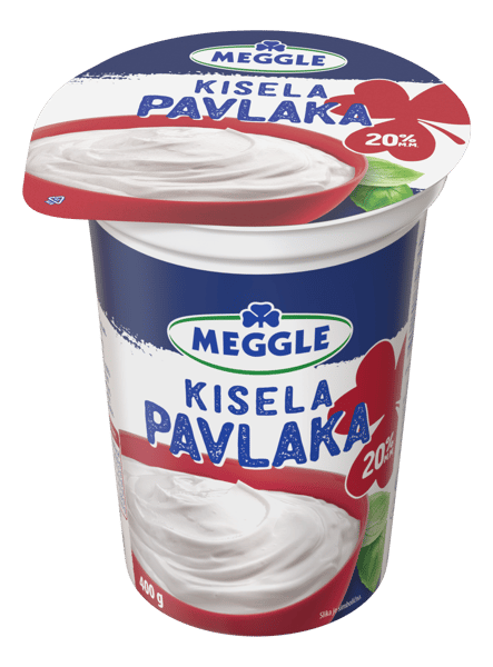 Meggle Kisela pavlaka 20%mm 400g
