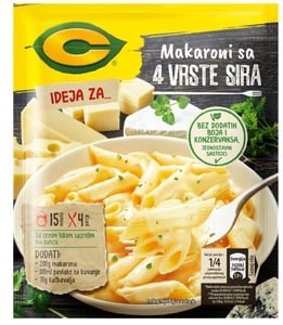 C Dodatak Makaroni 4 sira 30g