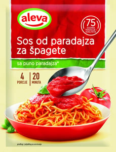 Aleva Dodatak sos za špagete 85g