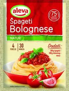 Aleva Dodatak za špagete Bolognese 59g