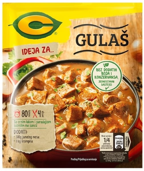 C Dodatak Gulaš 50g