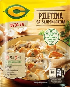 C Dodatak piletina sa šampinjonima 48g