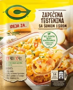 C Dodatak zapečena testenina šunka sir 39g