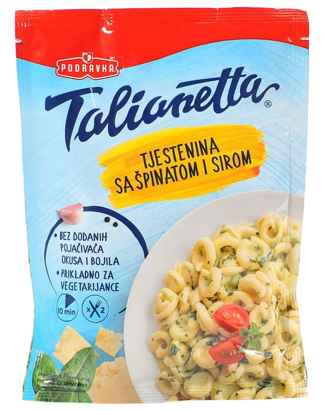 Podravka Začin za testeninu spanać i sir 155g