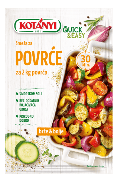 Kotanyi Smeša Q&E za povrće 35g
