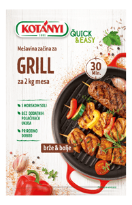 Kotanyi Začin Q&E mešavina za grill 40g