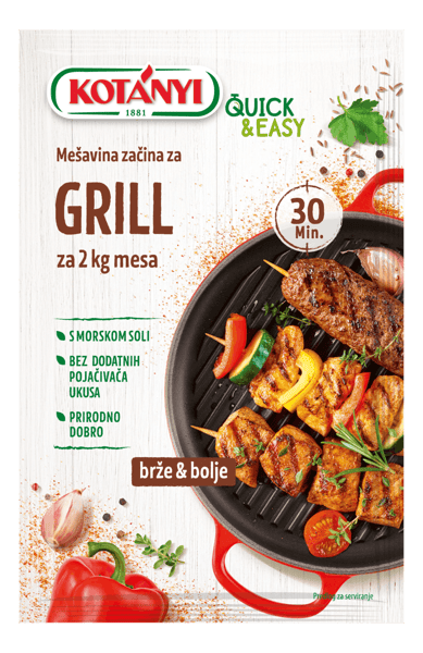 Kotanyi Začin Q&E mešavina za grill 40g