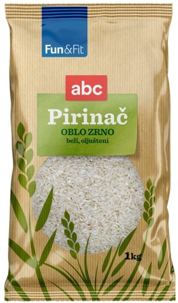ABC Pirinač oblo zrno 1kg