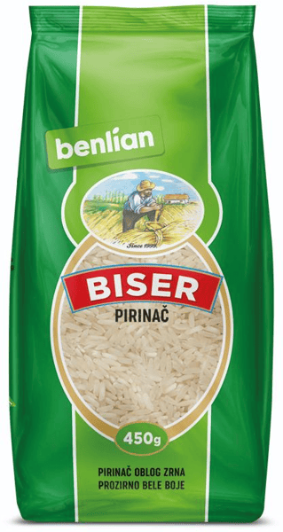 Benlian Pirinač Biser 450g
