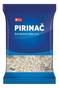 K Plus Pirinač dugo zrno 1kg