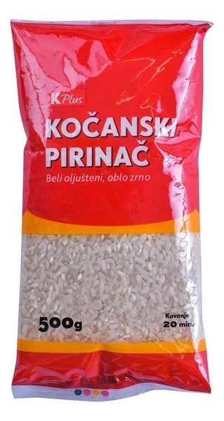 K Plus Pirinač kočanski 500g