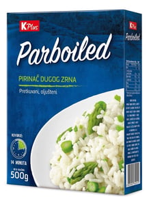 K Plus Pirinač parboiled 500g