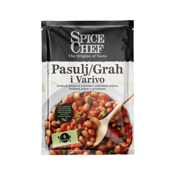 Spice Chef Začin za pasulj i varivo 60g