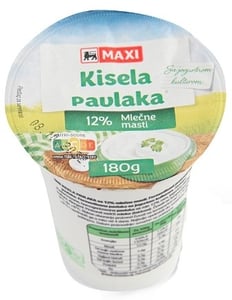 Maxi Kisela pavlaka 12%mm 180g