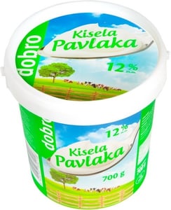 Dobro Kisela pavlaka 12%mm 700g
