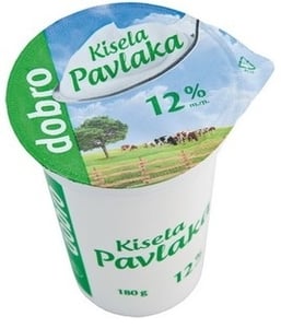 Dobro Kisela pavlaka 12%mm 180g
