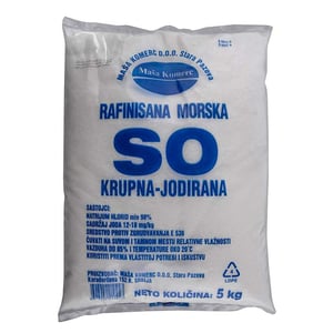 Masa Komerc Morska krupna so 5kg