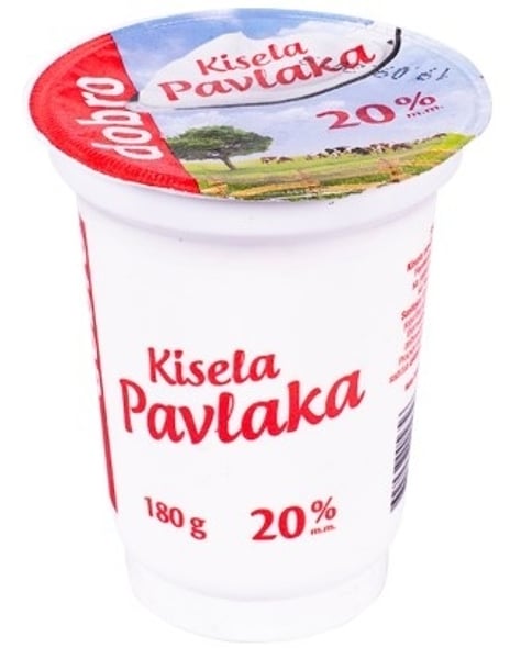 Dobro Kisela pavlaka 20%mm 180g
